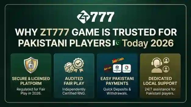 Why ZT777 Game is trusted for Pakistani Players Today 2026